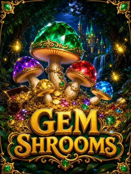 Gem Shrooms Megaways — Royal Mushroom Originals game cover