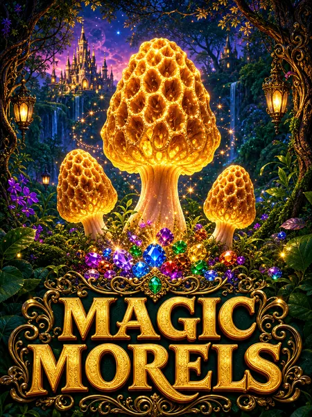 Magic Morels Clusters — Royal Mushroom Originals game cover