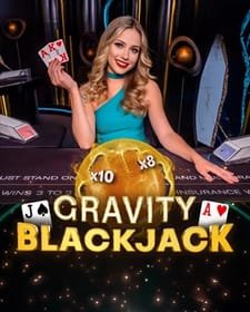 Gravity Blackjack — Pragmatic Play Live game cover